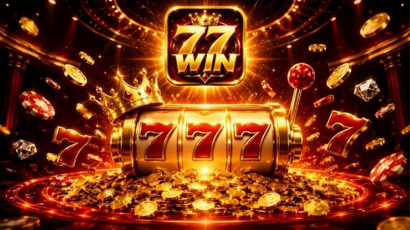 Slot và nổ hũ 77WIN với hiệu ứng jackpot vàng kim