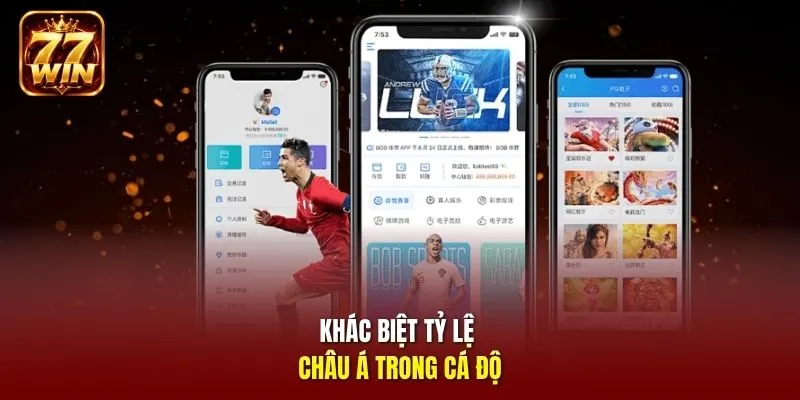 Khác biệt tỷ lệ châu Á trong cá độ